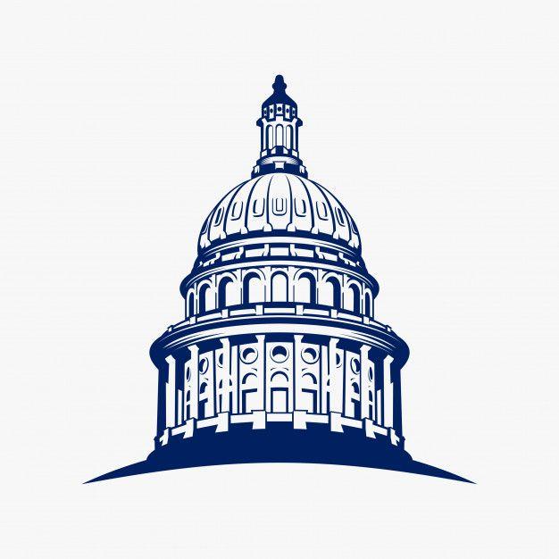 Dome Logo - Capitol dome logo Vector | Premium Download