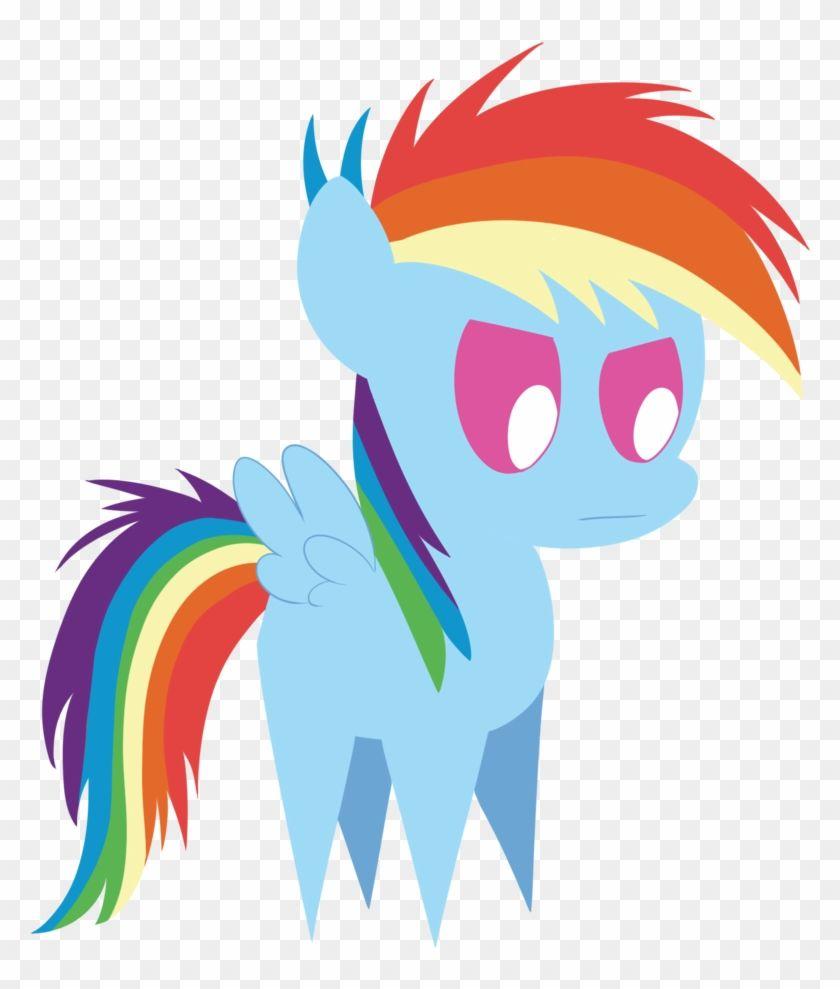 Filly Logo - Rainbow Dash Filly Is Not Amused By Dragonfoorm - Mlp Logo Rainbow ...