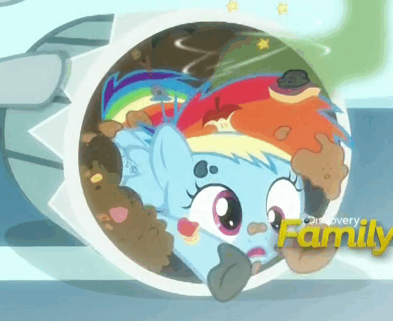 Filly Logo - 1148603 - animated, circling stars, derp, discovery family logo ...
