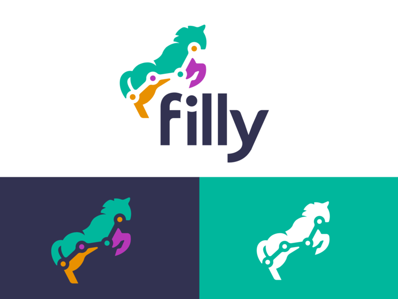 Filly Logo - Filly Identity Design by Gregory Grigoriou | Dribbble | Dribbble