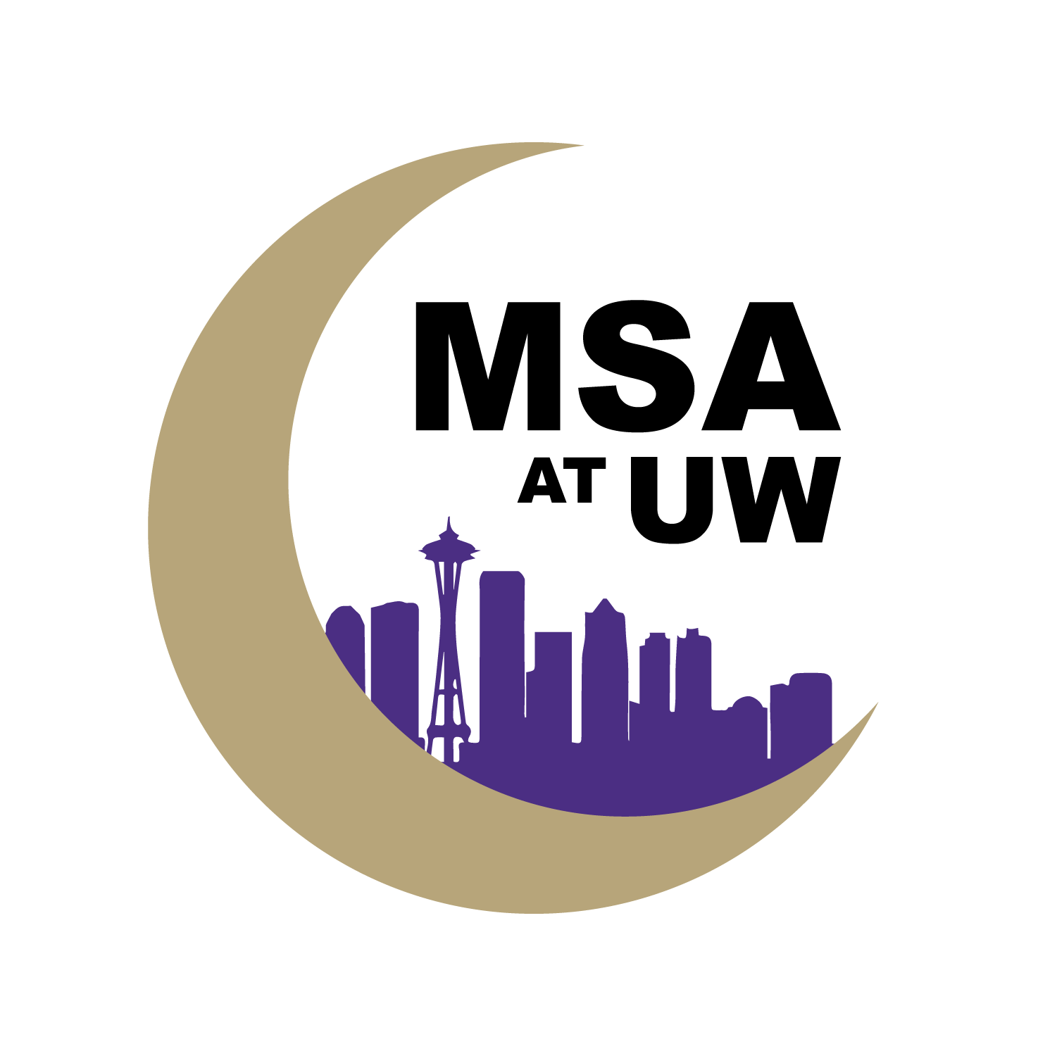MSA Logo - MSA logo-yellow moon – Muslim Students Association at UW