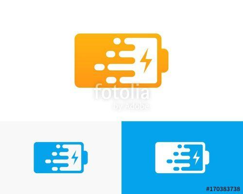 Charging Logo - Fast Battery Charging Logo Stock Image And Royalty Free Vector