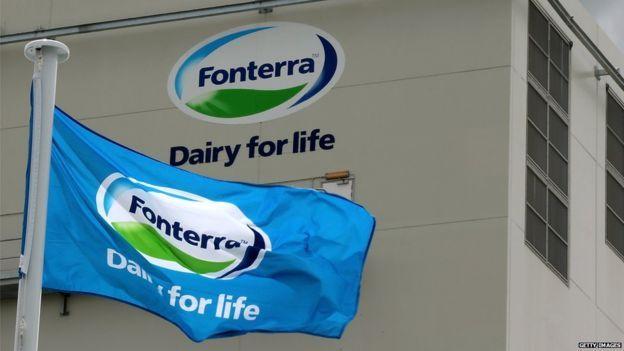 Fonterra Logo - New Zealand's Fonterra raises dividend to help farmers - BBC News