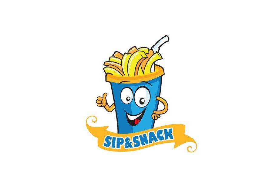 Fries Logo - Entry by jiamun for Sip & Snack french fries business logo
