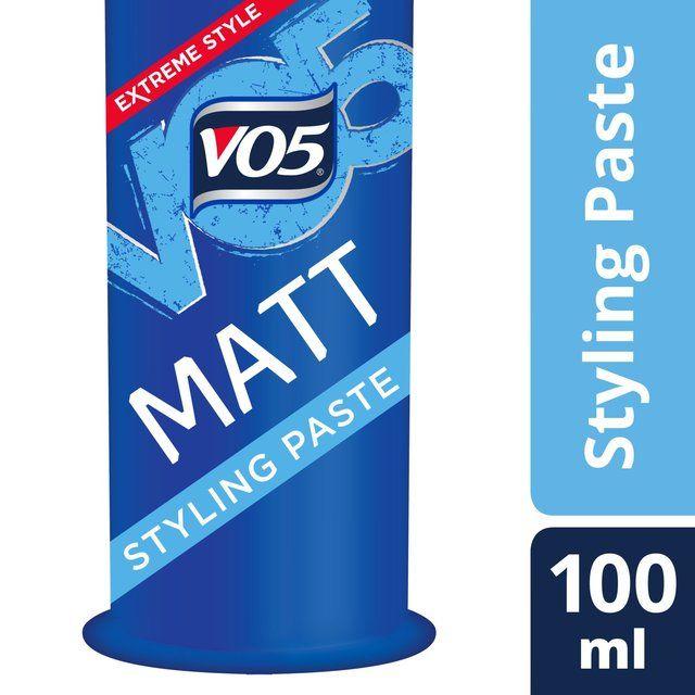 VO5 Logo - Morrisons: VO5 Extreme Style Matt Paste 100ml(Product Information)