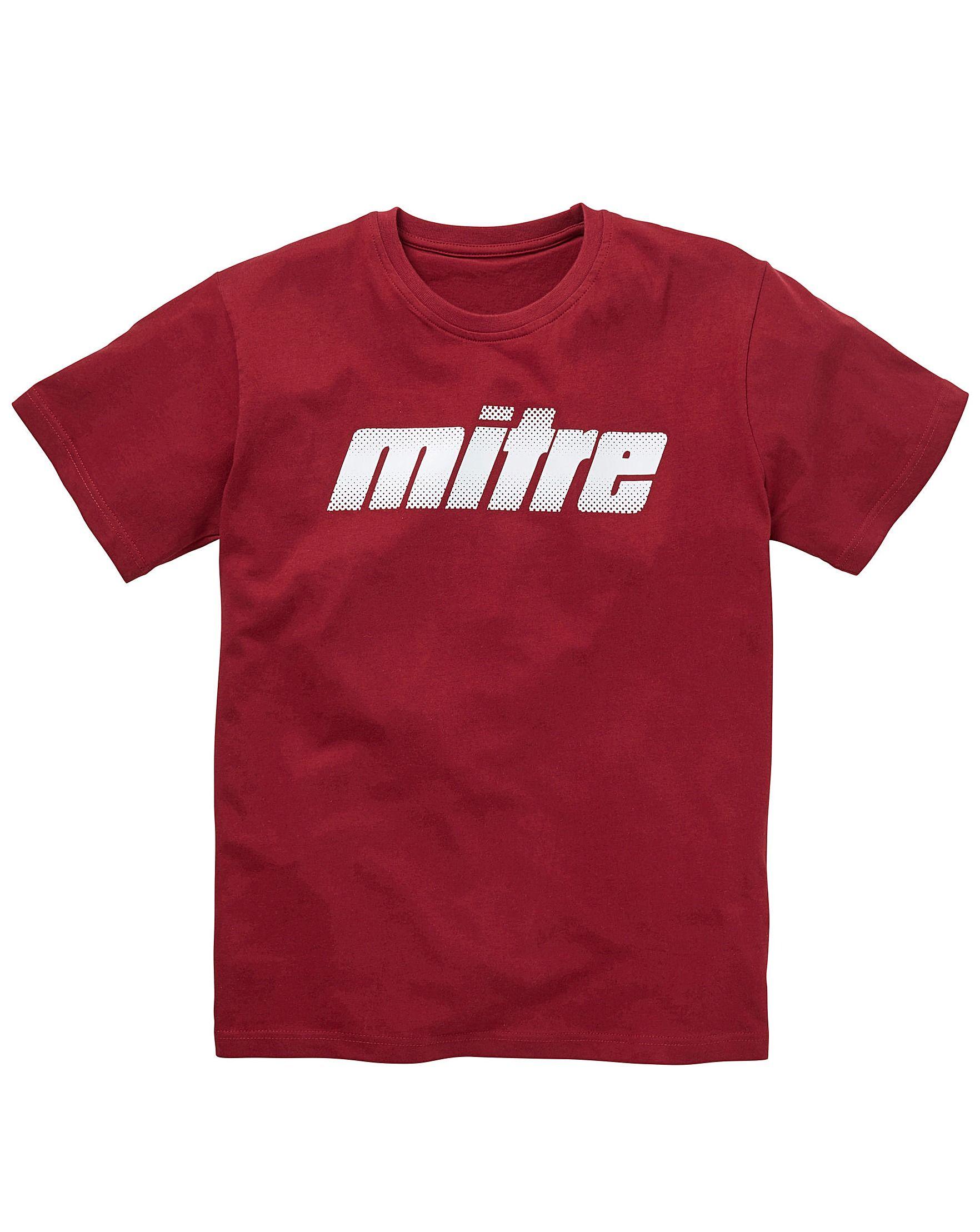 Mitre Logo - Mitre Logo T-shirt Long | Jacamo
