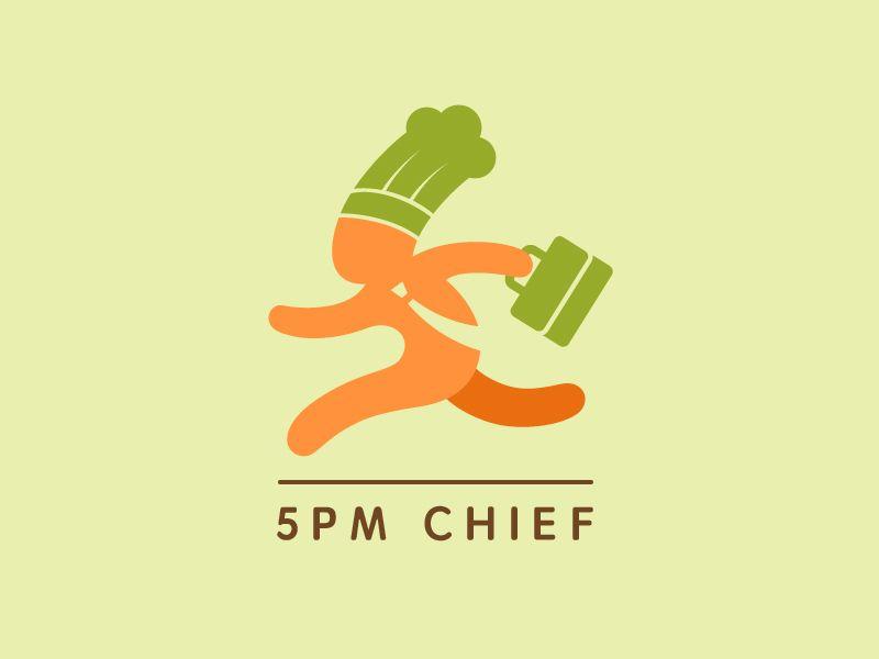 5Pm Logo - 5pm Chef Carrot Color by Jason-Qian Yan | Dribbble | Dribbble