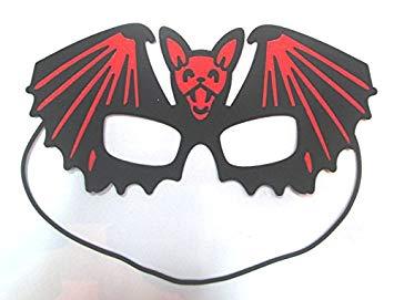 Red and Black Bat Logo - Childrens Eye Mask and Black Bat: Amazon.co.uk: Toys & Games