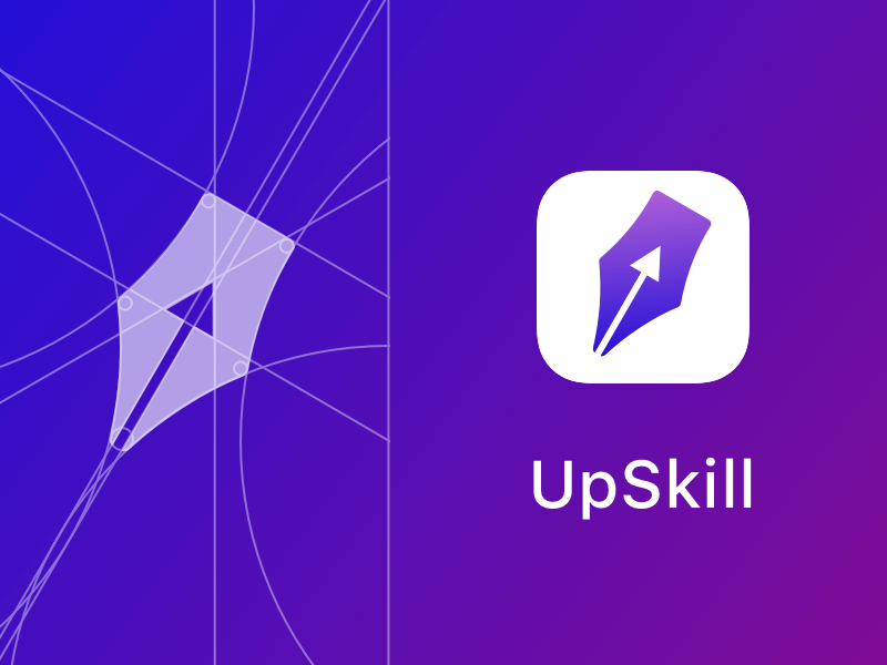 Dony Logo - logo design for UpSkill