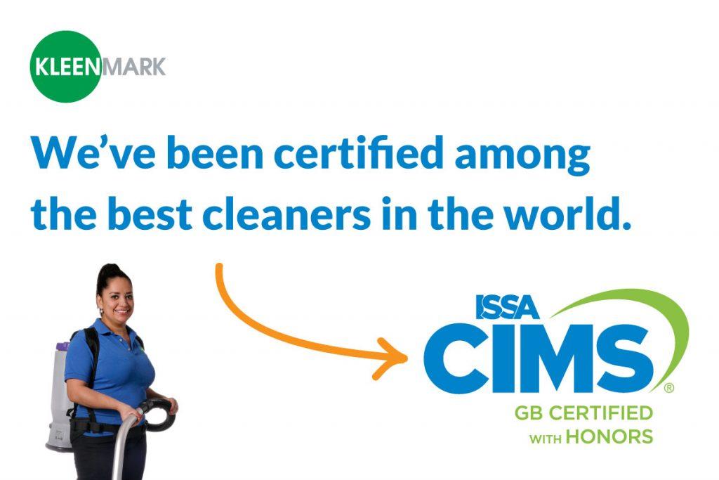 CIMS-GB Logo - KleenMark Re-Awarded CIMS-GB with Honors by ISSA