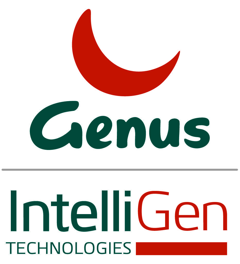 Genus Logo - Genus plc Introduces Genus IntelliGen® Technologies. Genus UK website