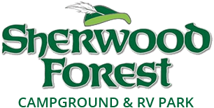 Sherwood Logo - Camping Site Maps - Sherwood Forest Camping & RV Park