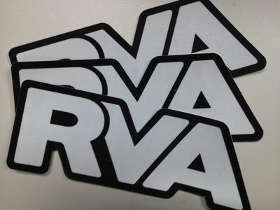 RVA Logo - RVA Sticker: Branding For Richmond. City Life