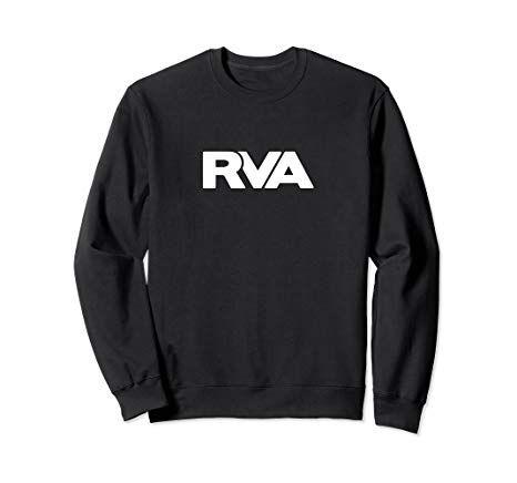 RVA Logo - Amazon.com: RVA Logo Sweatshirt Richmond, Virginia: Clothing