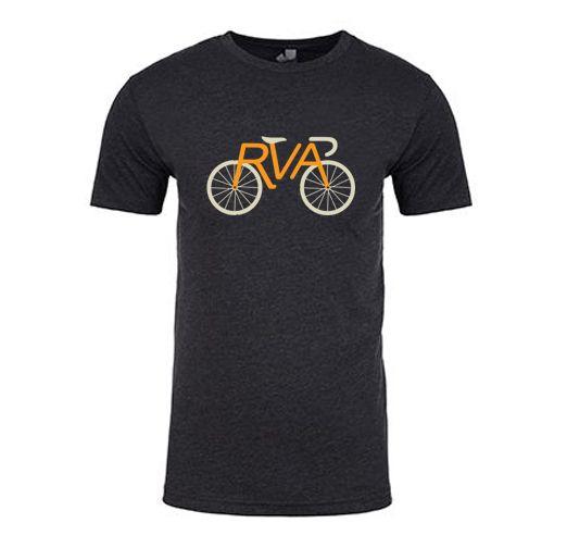 RVA Logo - Men's Short Sleeve Tee with Bike RVA Logo