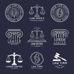 Attorney Logo - 17 Best Lawyer Logos images | Lawyer logo, Law firm logo, Brand design