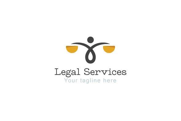 Attorney Logo - Legal Services - Law & Attorney Logo Template