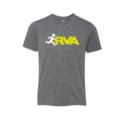 RVA Logo - Youth Tee with Runnerman RVA Logo