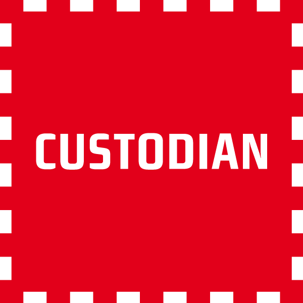 Custodian Logo - Nederlands) Custodian - The silent force behind your security success
