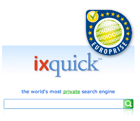 Ixquick Logo - ABOUT US we're different