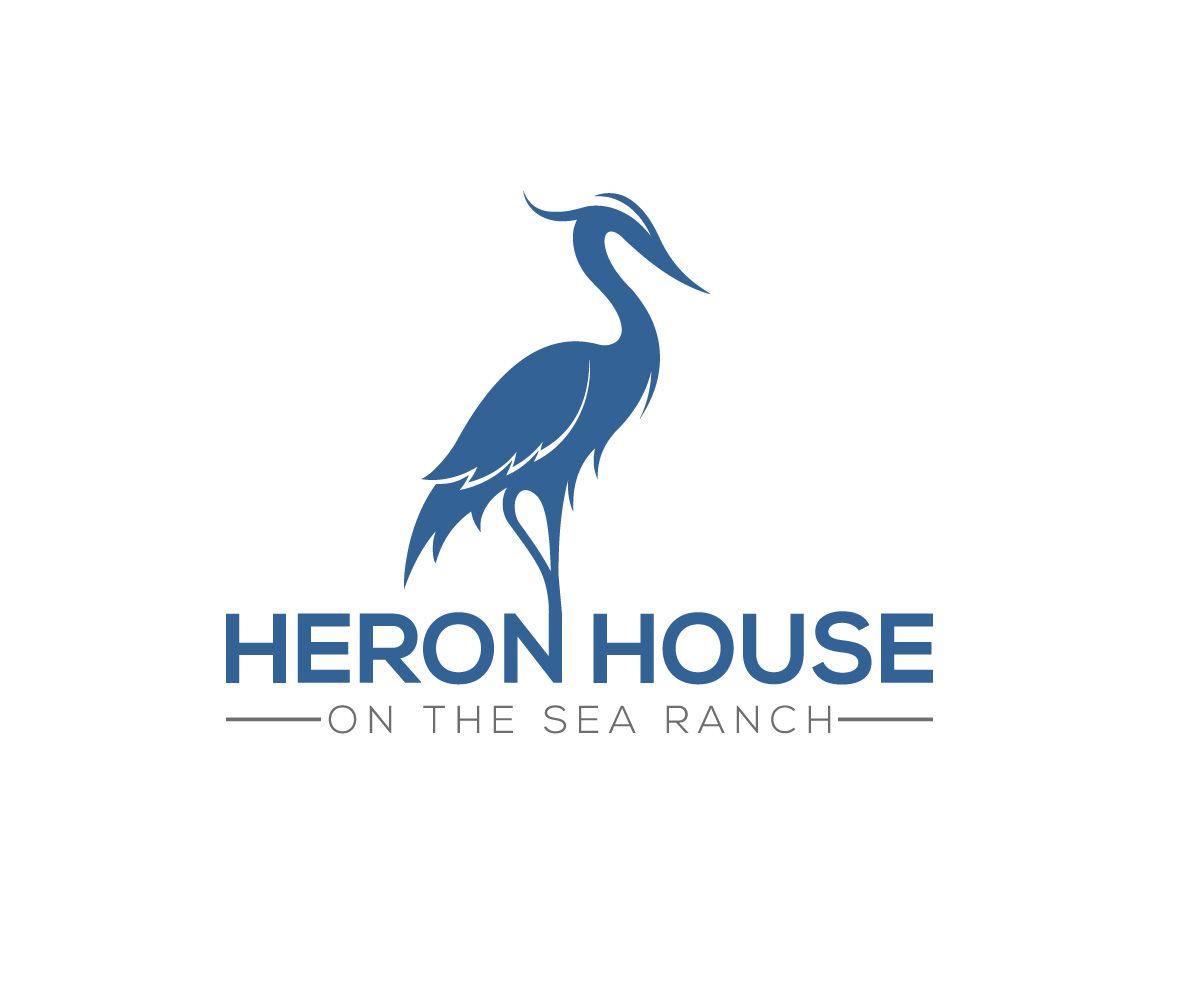 Heron Logo - Upmarket, Modern Logo Design for Heron House on The Sea Ranch by ...
