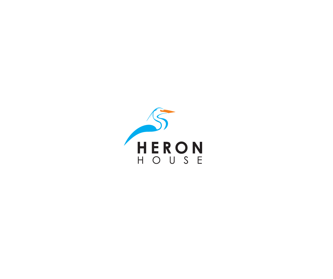 Heron Logo - Upmarket, Modern Logo Design for Heron House on The Sea Ranch