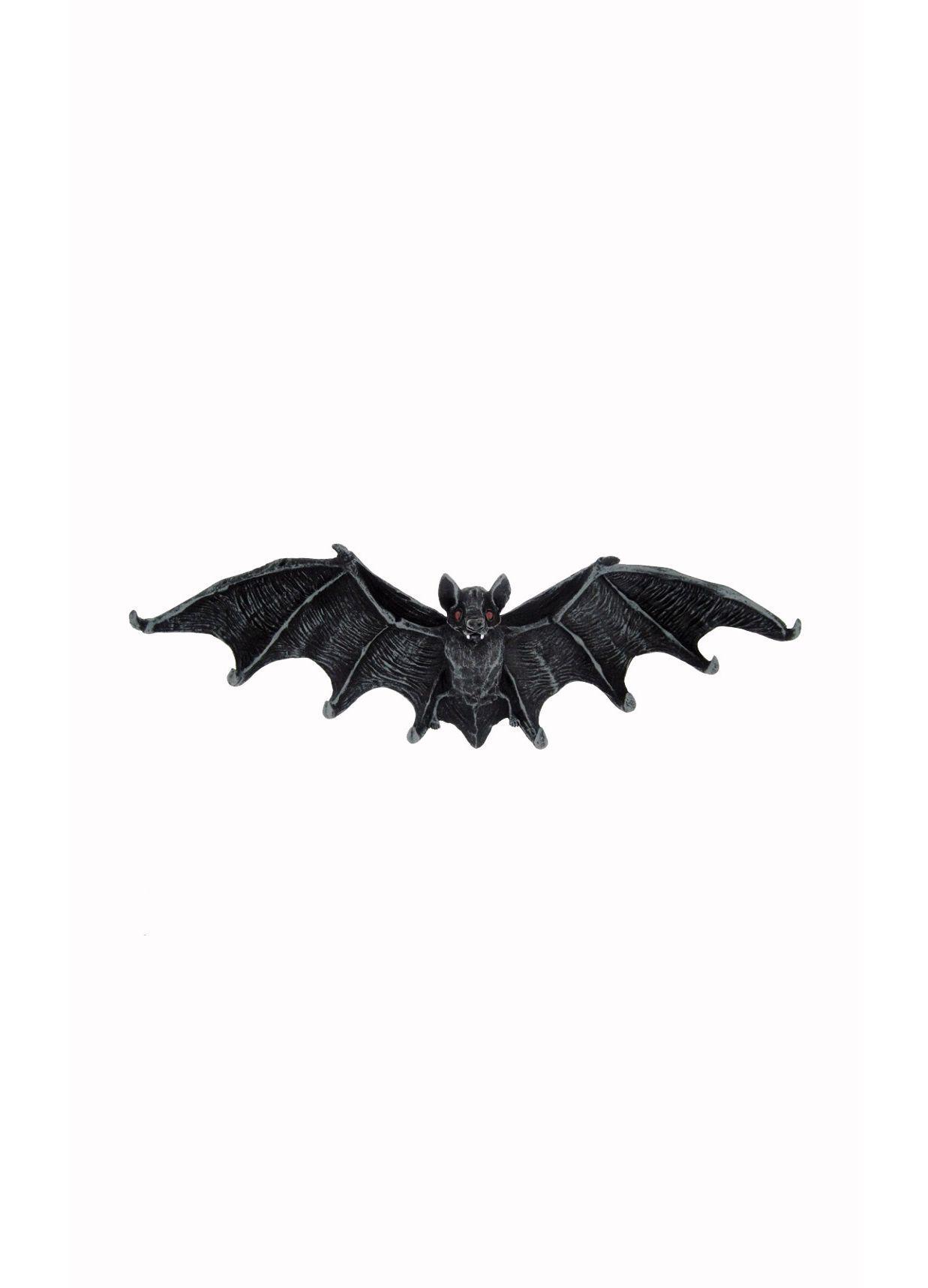 Red and Black Bat Logo - Nemesis Now Gothic Black Bat Key Hanger