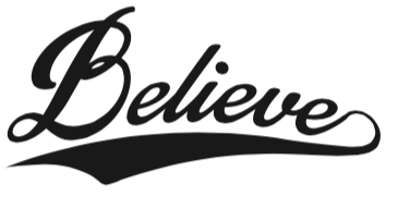 Belive Logo - Believe Logo Tee – White | Believe By Strop | @believebystrop
