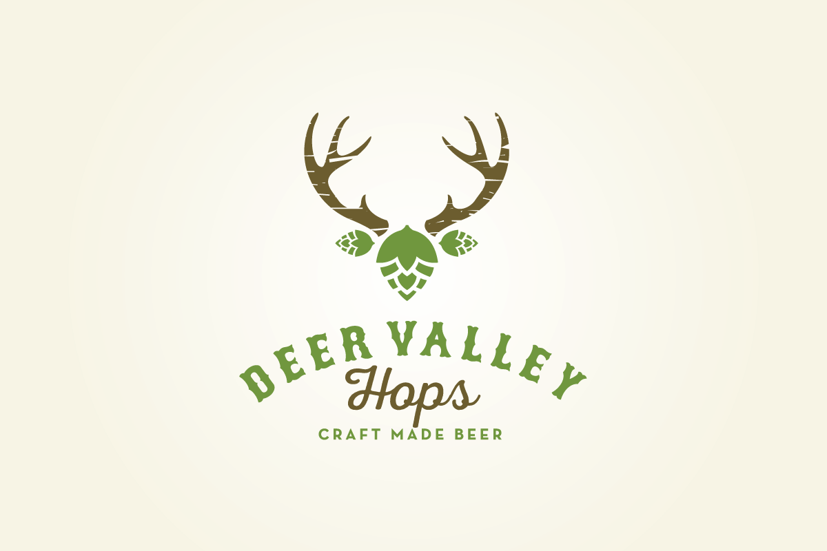 Hops Logo - Deer Valley Hops—Logo Design | Logo Cowboy