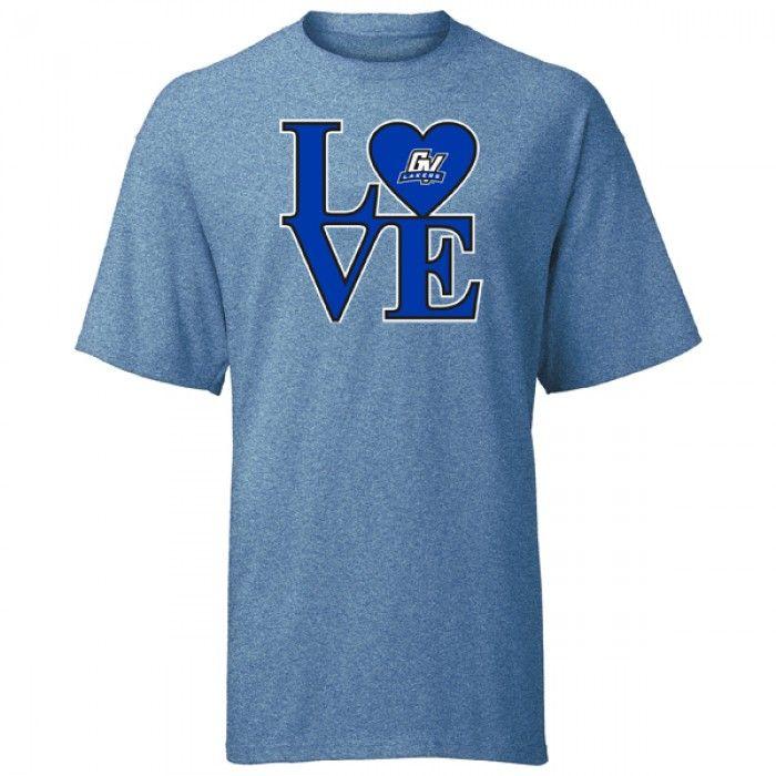 GVSU Logo - GVSU 'Logo Love' T-Shirt (LOVE) | Campus Den