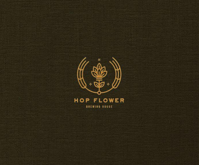 Hops Logo - Best Beer Flower Culture Hops Logo images on Designspiration