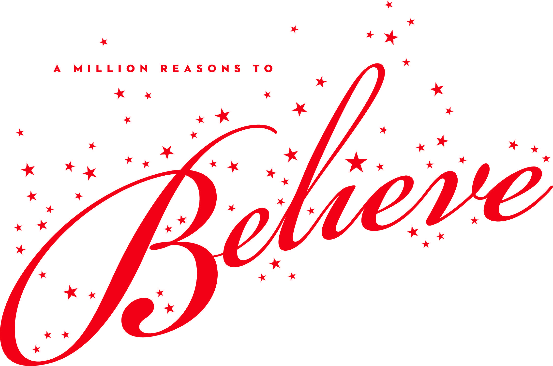 Believe Logo - A Million Reasons to Believe Logo - Family Friendly Cincinnati