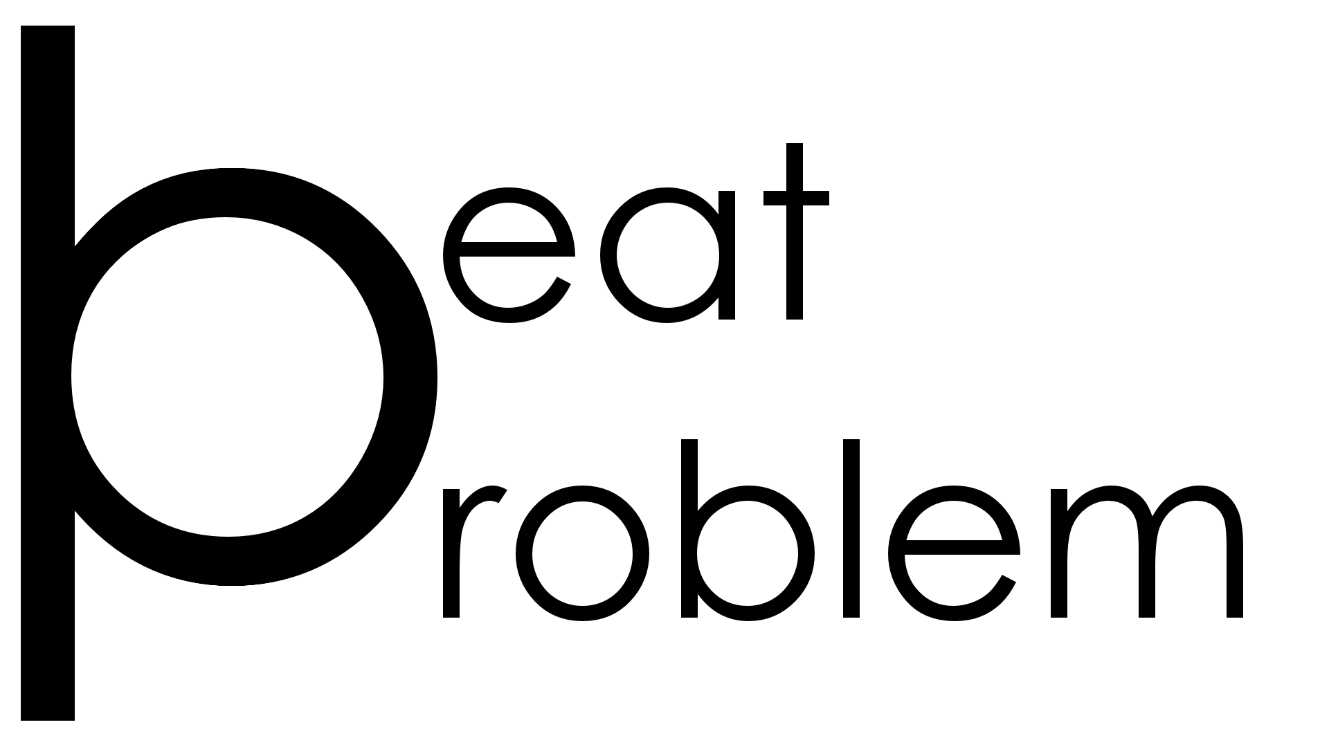 Problem Logo - File:Beat Problem logo.png - Wikimedia Commons