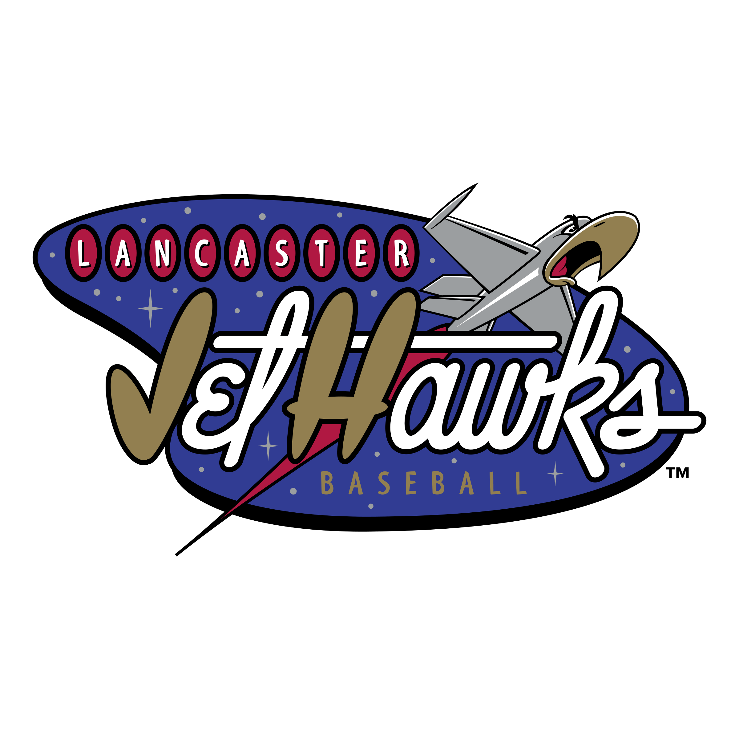 JetHawks Logo - Lancaster JetHawks Logo PNG Transparent & SVG Vector