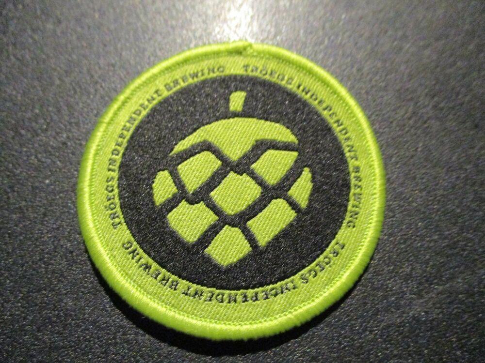 Hops Logo - TROEGS Nugget Nectar BREWING COMPANY HOPS LOGO PATCH iron on craft ...