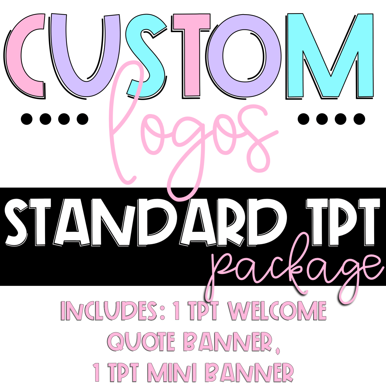 TPT Logo - Custom Logo Design - Standard Tpt Logo - A Teacher's Creative Space