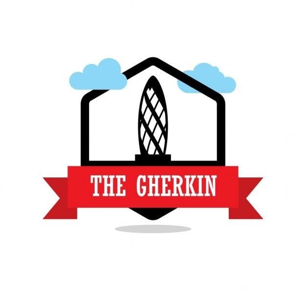 Gherkin Logo - The gherkin, silhouette Vector | Free Download