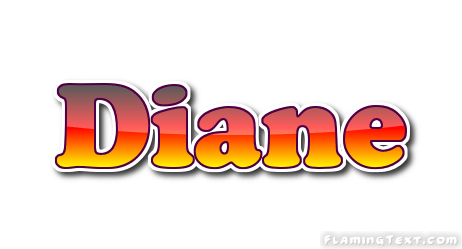 Diane Logo - Diane Logo. Free Name Design Tool from Flaming Text