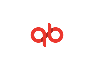 QB Logo - Q B Monogram Logo Design by Dalius Stuoka. logo designer. Dribbble