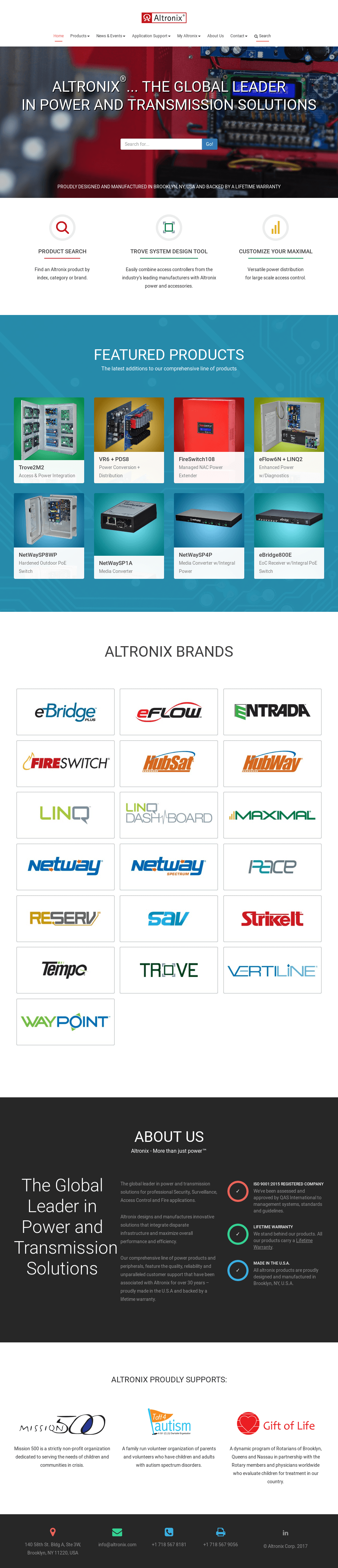 Altronix Logo - Altronix Competitors, Revenue and Employees - Owler Company Profile