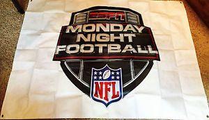 MNF Logo - ESPN MNF Monday Night Football Sports Banner Sign Poster - Mint/Rare ...