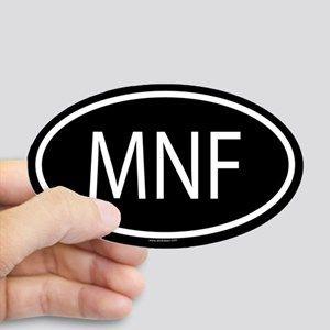 MNF Logo - Mnf Stickers - CafePress