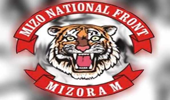 MNF Logo - Political excitement prevails in Mizoram on MNF candidates to be