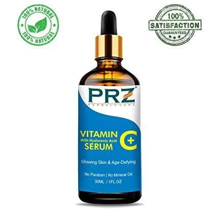 Prz Logo - PRZ Vitamin C Serum (30ML) With Hyaluronic Acid, Glowing Skin & Age ...