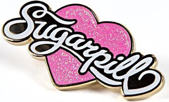 Sugarpill Logo - Sugarpill Logo. PIN. Jewelry. Pin logo, Logos, Enamel