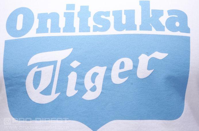 Onitsuka Logo - Onitsuka Tiger Logo T-Shirt - Mens Clothing - White