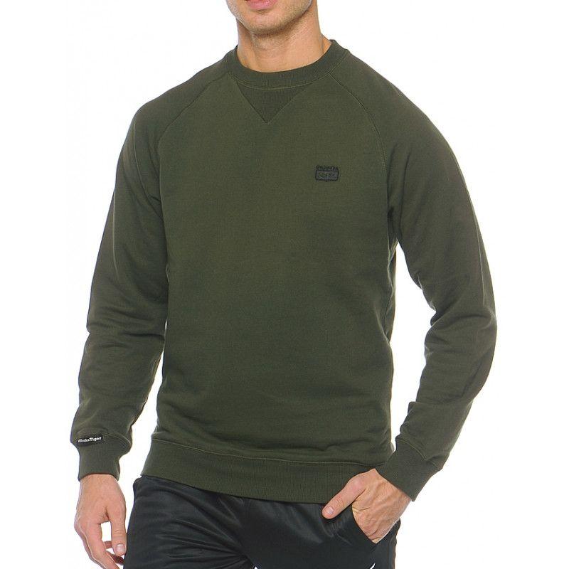 Onitsuka Logo - Asics Onitsuka Tiger Logo Mens Sweatshirt - Green | Start Fitness