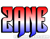 Zane Logo - United States of America Logo. Free Logo Design Tool from Flaming Text