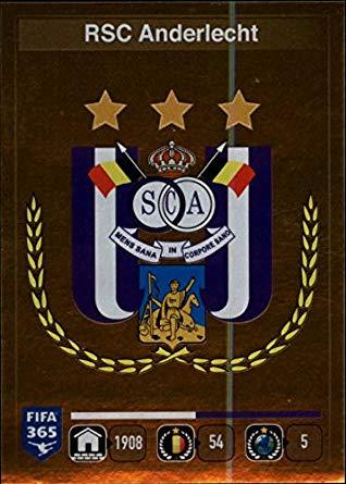 Anderlecht Logo - Amazon.com: 2015-16 Panini FIFA 365 Stickers #131 RSC Anderlecht ...