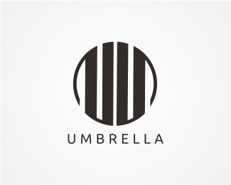 Uu Logo - Umbrella - Double U Logo Designed by danoen | BrandCrowd
